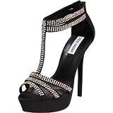 Steve Madden Womens Showstop T-Strap Pump