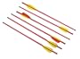 20" Long Metal Arrows Aluminum Crossbow Arrows