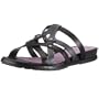 Timberland Women's Kennebunk Mystic Braids Sandal,Black,8 W US