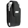 BlackBerry Curve Leather Holster with Swivel Belt Clip (Black) compatible with the BlackBerry 8300 Curve, 8310 Curve, 8320 Curve and 8330 Curve phone models.