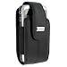 BlackBerry Curve Leather Holster with Swivel Belt Clip (Black)
