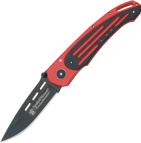 Smith & Wesson SW480 Homeland Security Knife, Red On Sale