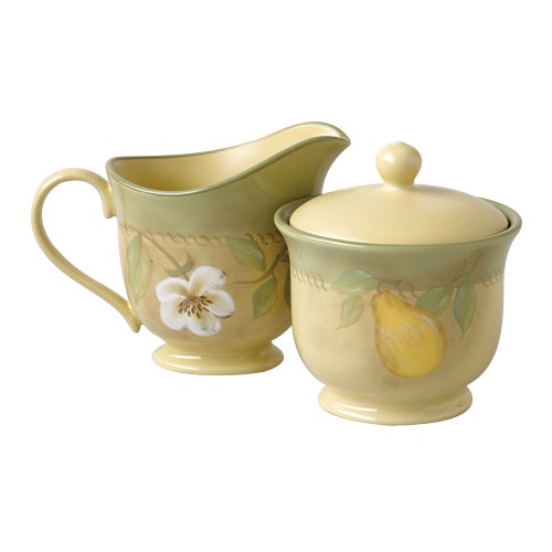 Pfaltzgraff Aurora Sugar & Creamer Set