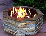 FireScapes The Virginian Designer Outdoor Fire Pit / Fireplace - Propane Gas