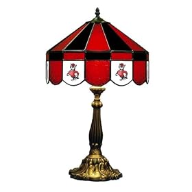 Stained Glass Table Lamp 16 North Carolina State University Wolfpack