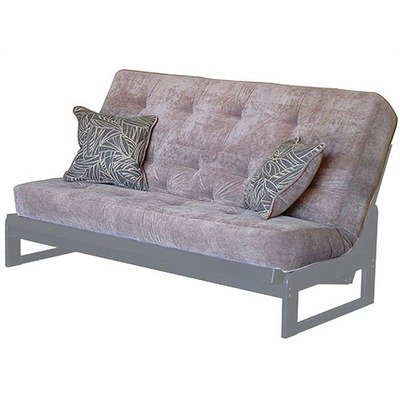 Full Futon Mattress with Light Cocoa