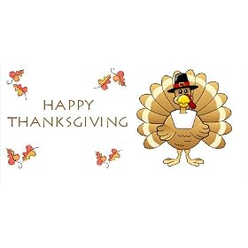 Thanksgiving Chocolate Candy Bar - Tom Turkey Design