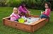 Plum� Square Outdoor Play Wooden Sand Pit