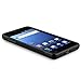 TPU Rubber Skin Case for Samsung Infuse SGH-i997 4G, Black S Shape