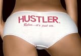 Hustler Lingerie Relax...It's Just Sex Printed Boyshorts