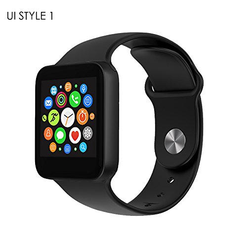LUOOV Smart Watch Bluetooth Smartwatch Phone Watch HD Display Screen HD for Android iPhone Smart Phone