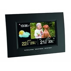 TFA Dostmann 35.1104 "Viewer" Funkwetterstation mit Foto Viewer