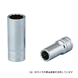 KTC(ケーテーシー) セミディープソケット 9.5mm (3/8インチ) B3M-23W-H