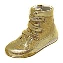 LELLI KELLY wunderschoene Stiefel SYLVER MID, oro, Leder