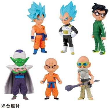 Pre Sale! Dragon Ball Z the Movie Resurrection F WCF World Collectable Figure Vol. 1 Complete Set (6 Pcs)