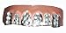 Platinum Iced Out grillz