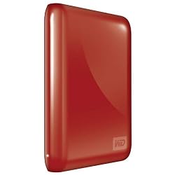 Western Digital My Passport Essential 500 GB USB 2.0 Portable External Hard Drive (Real Red)