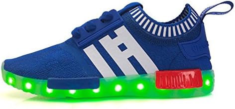 Men's Women's LED Light up Shoes with USB Charging Unisex Fashion Sneakers