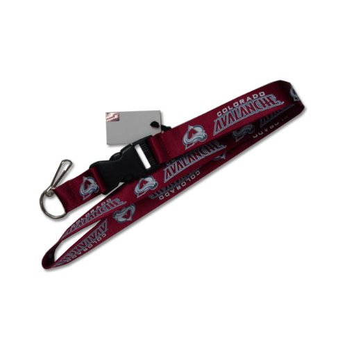 Colorado Avalanche Clip Lanyard Keychain Id Nhl Ticket