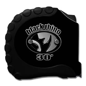 Black Rhino El' Black 30' Tape Measure by Black Rhino