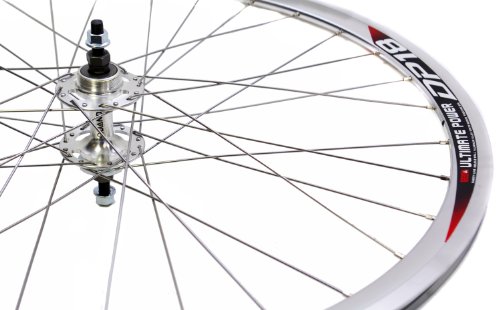 700c Flip Flop Single Speed Fixie Fixed Wheelset Silver