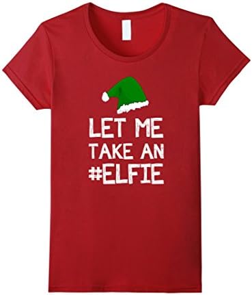 Women's Funny Christmas Shirt, Elf Shirt, Ugly Christmas T Shirt XL Cranberry