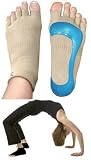 Yoga Stick-e Socks...for that Barefoot Feeling! Black Large