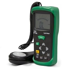 Lux Meter Digital 400,000 Illuminance LCD Photo Light Meter Grow Light New