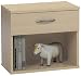 FMD 613-001 Nachtkonsole Jonny - B/H/T: 42.0 x 37.5 x 30.0 cm, Ahorn