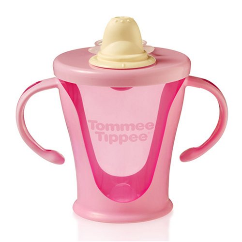 Childrens Toyshop   : Tommee Tippee Easiflow Cup - Pink