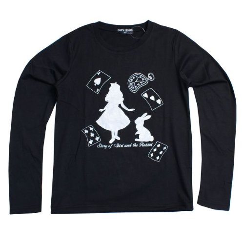ジュニア Tシャツ 女の子カジュアルプリント長袖Tシャツ（子供用）130cm140cm150cm160cm