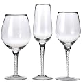 Braid Stemware Collection - Clear