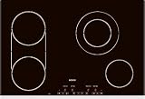 Bosch 500 Series NET7552UC 30 Smoothtop Electric Cooktop with Bridge Element, Touch Controls & Stainless Steel Trim