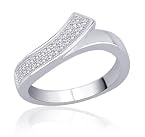 Peora Sterling Silver Ring With CZ PR93