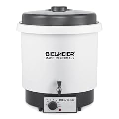 Bielmeier 650123 Einkoch-Halbautomat und Gl�hwein-Halbautomat / Kunststoff / wei� / mit 3/8'' Kunststoff-Auslaufhahn / 2000 W