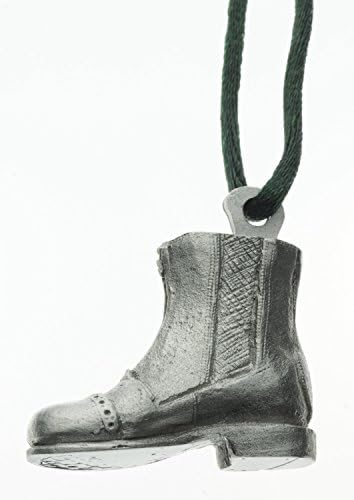 Uniquely Equine Paddock Boot Pewter Christmas Ornament