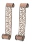 Wall Mounted Candleholders with Open Filigree and Scroll Design (Pair) From CBK Home