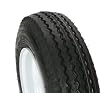 Kenda Trailer Tire/Wheel Assembly - 6-Ply Rated/Load Range C - 4.80/4.00-8 - 4 Hole Rim 30040