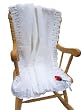 Handmade Baby Blanket - Strawberry Shortcake (Crocheted Border/large) Handmade Baby Blanket - Strawberry Shortcake (Crocheted Border/large)
