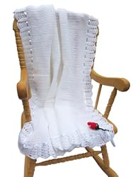 Handmade Baby Blanket - Strawberry Shortcake (Crocheted Border/large) [Apparel]