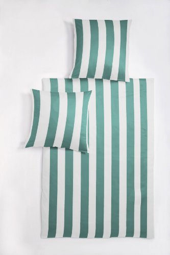 Fleuresse Donna 152430/2 Seersucker-Bettw&auml;sche 135 x 200 cm + 80 x 80 cm