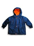 American Widgeon - Boys Hooded Polar Fleece Lined Anorak Jacket, Blue
