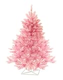 3' Pre-Lit Pretty In Pink Artificial Christmas Tree - Pink Lights