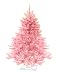 3' Pre-Lit Pretty In Pink Artificial Christmas Tree - Pink Lights Image