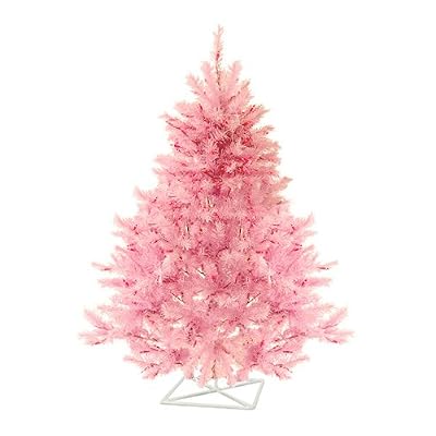 pink christmas tree