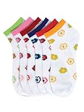 Lot of 3 Pairs Womens Pattern Ped Socks