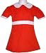 Little Orphan Singing Girl Red Dress Costume Child L 6