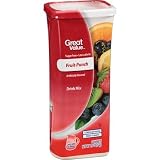 6 tubs / 1.9oz sugar free Fruit punch drink Mix makes 12 quarts (078742223698)