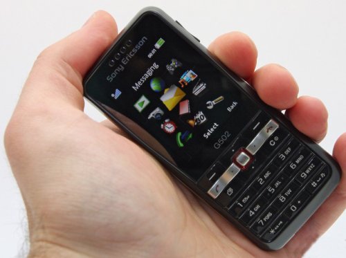GSM :G502 CHAMPAGNE BLACK - SIM FREE (NOT ex-network unlocked) - GENUINE UK MODEL (Non Grey Import - Genuine Sony Ericsson UK Stock sourced) - 2 mega pixel Camera with Music Player