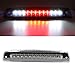 Third Brake High Mount LED Light 3rd Brake/Stop Light Fit for 1994-2001 Dodge Ram (Chrome Housing Smoke Lens)